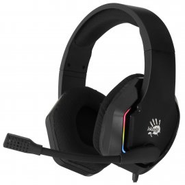 Гарнитура ASUS A501 ROG чёрный, беспроводная, Bluetooth, подсветка