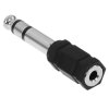 Переходник PERFEO Jack 6.35 мм вилка - Jack 3.5 мм розетка, стерео-аудио (A7023)