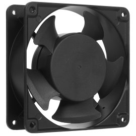 Вентилятор для корпуса Rexant RX 12025MS 24VDC черный, 120 мм, 2200 об/мин, 35 дБ, 2 pin