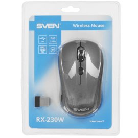 Мышь беспроводная Oklick 488MW синий/черный, 1600 dpi, радиоканал, USB, кнопки - 4