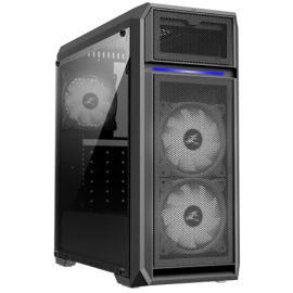 Компьютерный корпус GIGABYTE C200 GLASS MidiTower без Б/П ATX MicroATX MiniITX Цвет черный Gb-C200G