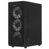 Компьютерный корпус 1STPLAYER FD3 Black/ATX/4x120мм LED fans inc./FD3-BK-4F1