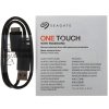 Внешний HDD 2.5" Seagate One Touch, 2TB, USB 3.2 Gen 1 Type-A, 5400 rpm, серебристый