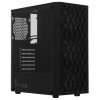 Компьютерный корпус Miditower ExeGate EVO-8243-NPX700 (ATX, БП 700NPX с вент 12 см, 2*USB+1*USB 3.0, черный, 3 вент. с RGb подсветкой, боковая панель - закаленное стекло)