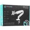 Кронштейн для мониторов Onkron G80 BW черный/белый 13"-32" макс.8кг настольный поворот и наклон верт.перемещ.