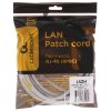 Патч-корд LSZH медный UTP Cablexpert PP30-5M кат.5e, 5м, литой, многожильный, серый