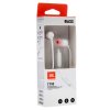 Наушники JBL Tune 110, 3.5 мм, внутриканальные, белый