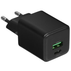Сетевое зарядное устройство Rexant USB QC (20W) + Type C PD (20W), белый