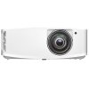 Лазерный проектор Optoma ZH400 DLP FullHD(1920*1080),4000 ANSI lm;300000:1;Zoom 1,1x;TR 1.4-1.62:1;HDMI x2; AudioOUT x1 Jack3.5мм; USB-A 1.5A; RS232; 15W mono; 32dB; 3kg белый (E9PD7KK01EZ14KD)