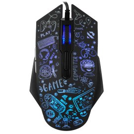 Мышь проводная ExeGate Professional Standard SH-9025L2 черный, 1000 dpi, USB, кнопки - 3