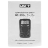 Портативный мультиметр UNI-T UT33B+