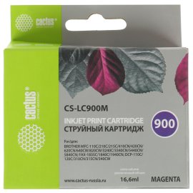 Картридж лазерный Cactus CS-TK590M пурпурный (5000 стр.) для Kyocera FS-C2026MFP/C2126MFP/C2526MFP/C2626MFP/C5250DN