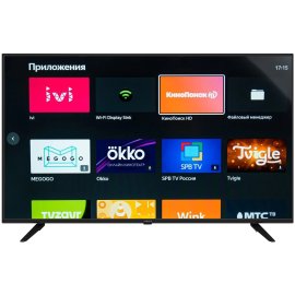 Телевизор LEFF 32" 32H690T черный LCD DLED HD 60Hz Smart Салют ТВ