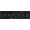 Комплект клавиатура + мышь проводной Genius SlimStar C126 клавиатура+мышь, USB. черный