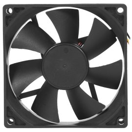 Вентилятор для корпуса Digma DFAN-FRGb3 черный, 120 мм, 1200 об/мин, 23 дБ, 4 pin