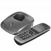 Телефон беспроводной (DECT) Panasonic KX-TG2511RUM (металик) АОН, Caller ID,спикерфон на трубке,переход в Эко режим одним нажатием