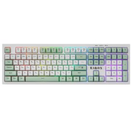 Клавиатура проводная Oklick 305M (1875227), USB, белый