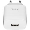 Сетевое зарядное устройство 1 USB/HOCO HC-12899 C72A/Выход: 10.5W/белый