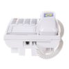 Телефон проводной Panasonic KX-TS2368RUW белый 2 линии, конференц-связь, спикер., 30 номеров памяти, ЖКД, Flash, часы