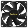 Вентилятор для корпуса ExeGate ExtraPower EP08025S3P черный, 80 мм, 2500 об/мин, 25.5 дБ, 3 pin