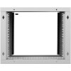 Шкаф телеком. настенный разборный 9U (600х350) дверь стекло (ШРН-Э-9.350) (1 коробка)