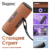 Умная колонка Яндекс Станция Стрит, 30Вт, компактная, 2 динамика, Wi-Fi, Bluetooth 5.0, Алиса, оранжевый