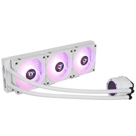 Система жидкостного охлаждения Thermaltake MAGFloe 360 Ultra ARGB Soc-AM5/AM4/1200/1700/1851 черный 4-pin 30.6dB Al+Cu LCD Ret (CL-W432-PL12SW-A)