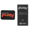 Оперативная память Kingston Fury Beast, DDR5, 64Gb (2x32 GB), 6000 MHz, CL36, DIMM, радиатор, белый