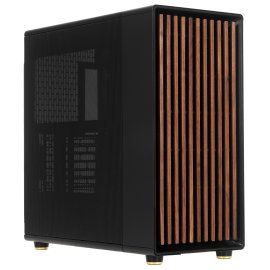 Компьютерный корпус без блока питания Case Fractal Design North XL, Full-Tower, 3x140мм, 2xUSB-A 3.0 + 1xUSB 3.2 Type-C E-ATX, ATX, mATX, mITX Wood panel Charcoal черный