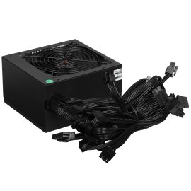 Блок питания Montech APX 550 (XWYA11-550), 550 Вт, 80 PLUS белый, 120 мм, немодульный, черный