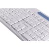 Комплект клавиатура+мышь Smartbuy 218346AG беспроводной, USB, 1500 DPI, белый