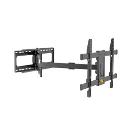 Кронштейн ONKRON R4 для телевизора 10"-32" наклонно-поворотный, черный