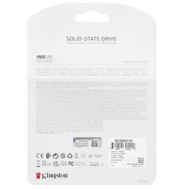 Накопитель SSD Kingston NV3, 500Gb, M.2(22x30мм), NVMe, PCIe 4.0 x4, 3D TLC, R/W 5000/3000Mb/s, TbW 160, DWPD 0.2 (60 мес)