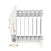 Обогреватель масляный Ресанта ОММ-7Н (7 секций) белый, 700 Вт, 10 м2, термостат 67/3/1