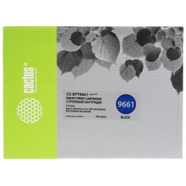 Картридж струйный Cactus CS-EPT1291 (T1291) черный (15 мл) для Epson Stylus Office B42/BX305/BX305F/BX320/BX525/BX625/SX420/SX425/SX525/SX620