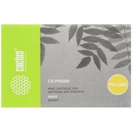 Картридж лазерный Cactus CS-PH3300 (106R01412) черный (8000 стр.) для Xerox Phaser 3300 MFP X