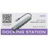 Док-станция HIPER Docking station USB-C HUB 6in1 (1*USB-C 100W PD, 1*HDMI 4K@60Hz, 2*USB-A 3.0 (5Gbps data), 1*USB-C 3.0 (5Gbps data), 1*RJ45 Gb)