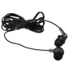 Наушники вкладыши Panasonic RP-HJE118GUK 1.1м черный проводные (в ушной раковине)