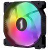 Вентилятор для корпуса 1STPLAYER F7R Black F7R-BK 120mm, 600-1800rpm, 56.34CFM, 36.99dBa, BULK