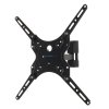 Кронштейн для телевизора настенный Tuarex OLIMP-304 черный для TV 26"-60" max 55 кг, 1 ст св., нак. 0°-12°, от ст. 37 мм., max VESA 400x400 мм.