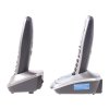 Телефон беспроводной (DECT) Panasonic KX-TG2512RUN (платиновый) Доп трубка в комплекте,АОН, Caller ID,спикерфон на трубке,полифония