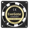Вентилятор для корпуса ExeGate EX08025BAT черный, 80 мм, 2600 об/мин, 32 дБ