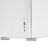 Компьютерный корпус без блока питания Case JONSBO D41 STD, Midi-Tower, TG, no fan, 1xUSB-A 3.2 + 1xUSB-C 3.2, ATX, mATX белый