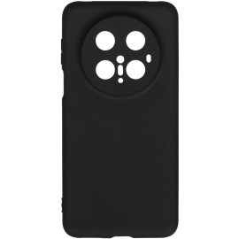 Чехол (клип-кейс) BORASCO Silicone Case для ZTE Blade A31 Plus черный (матовый)