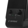 Акустическая система Gembird SPK-510, черный, 6 Вт, рег. громкости, разъем для наушников,USB-питание