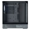 Компьютерный корпус ZALMAN P40 Prism, ATX, черный, WINDOW, 2x3.5", 3x2.5", 1xUSB TYPE-C, 2xUSB 3.0, REAR 1x120мм ARGb