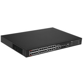 Коммутатор D-Link DGS-1250-52XMP/A1A, L2 Smart Switch with 48 10/100/1000Base-T ports and 4 10Gbase-X SFP+ ports (48 PoE ports 802.3af/802.3at (30 W), PoE Budget 370W).16K Mac address, 802.3x Flow Control, 4K