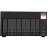 Сетевое хранилище без дисков SMB QNAP TS-873A-8G NAS, 8 trays 3,5"/2,5", 2x2,5 GbE BASE-T, 2 x M.2 NVMe 2280 slots, quad-core AMD Ryzen V1500B 2,2 GHz, 8 Gb SO-DIMM DDR4 (1 x 8 Gb) up to 64Gb (2x32 Gb)