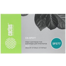 Картридж струйный Cactus CS-3YM62AE 305XL черный (18 мл) для HP DeskJet 2320/2710/2720/4120