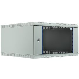Шкаф телеком. настенный разборный 15U (600х520) дверь стекло (ШРН-Э-15.500) (1 коробка)
